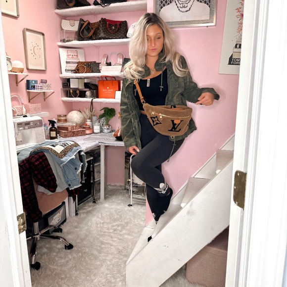 Vintage army hamsa jacket - Picture 7 of 8